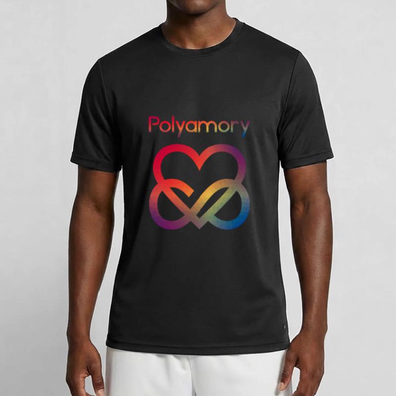 Polyamory Infinity Heart | Polyamory Gift Men's Functional T-Shirt