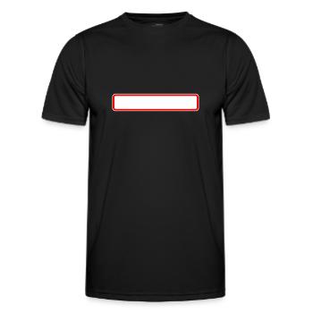 Stadt-Panel, Jungfrau - Männer Funktions-T-Shirt - Schwarz - Vorne - AI Model Male 178 dark (178cm)