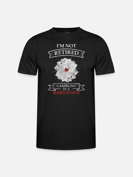 Card Card Blackjack Game - Men's Functional T-Shirt - black