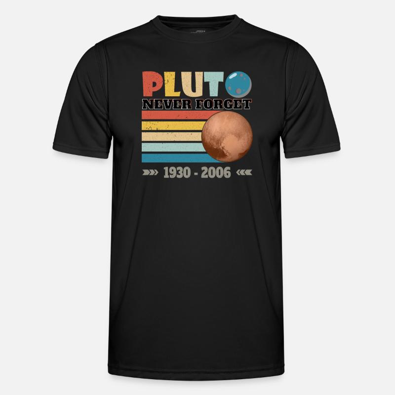 PLUTO - NEVER FORGET 1930 - 2006 Men's Functional T-Shirt