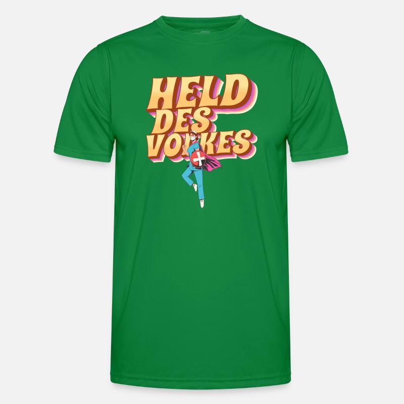 Héros du peuple T-shirt sport Homme