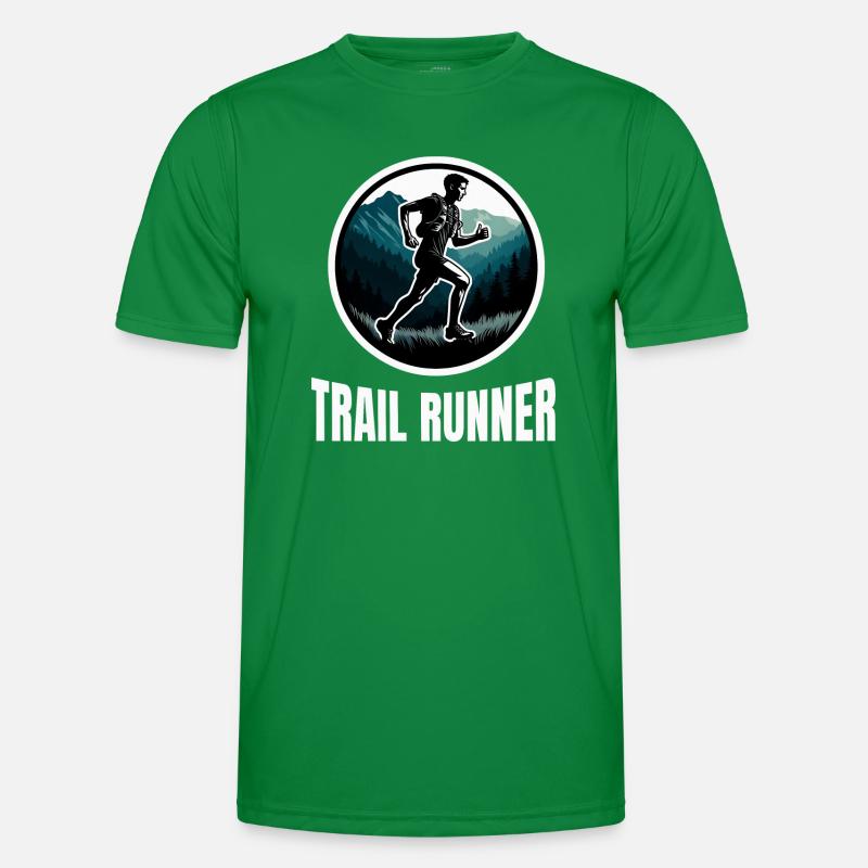 Trail Running Männer Funktions-T-Shirt