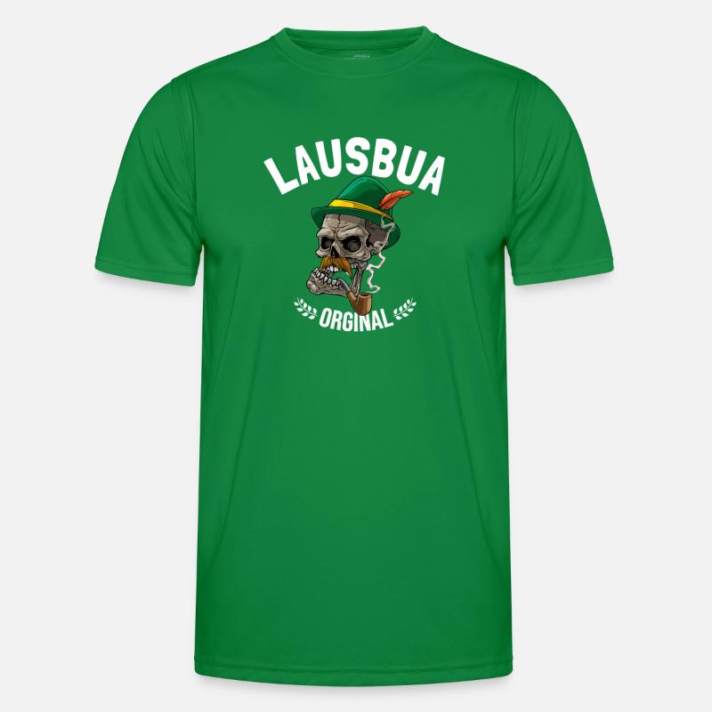 Lausbua Lederhosen Männer Funktions-T-Shirt