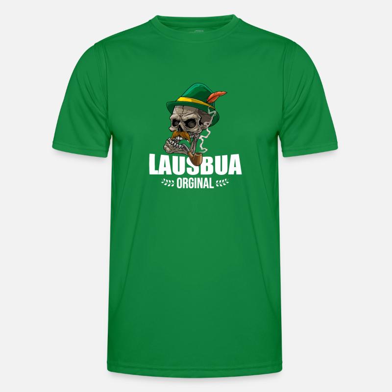 Lausbua Lederhosen Männer Funktions-T-Shirt
