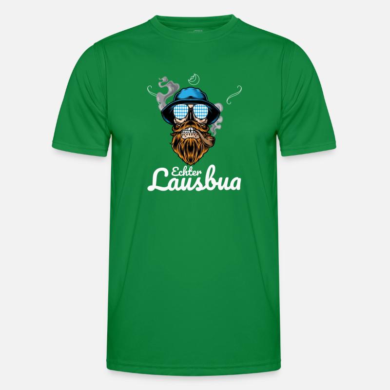 Lausbua Lederhosen Männer Funktions-T-Shirt