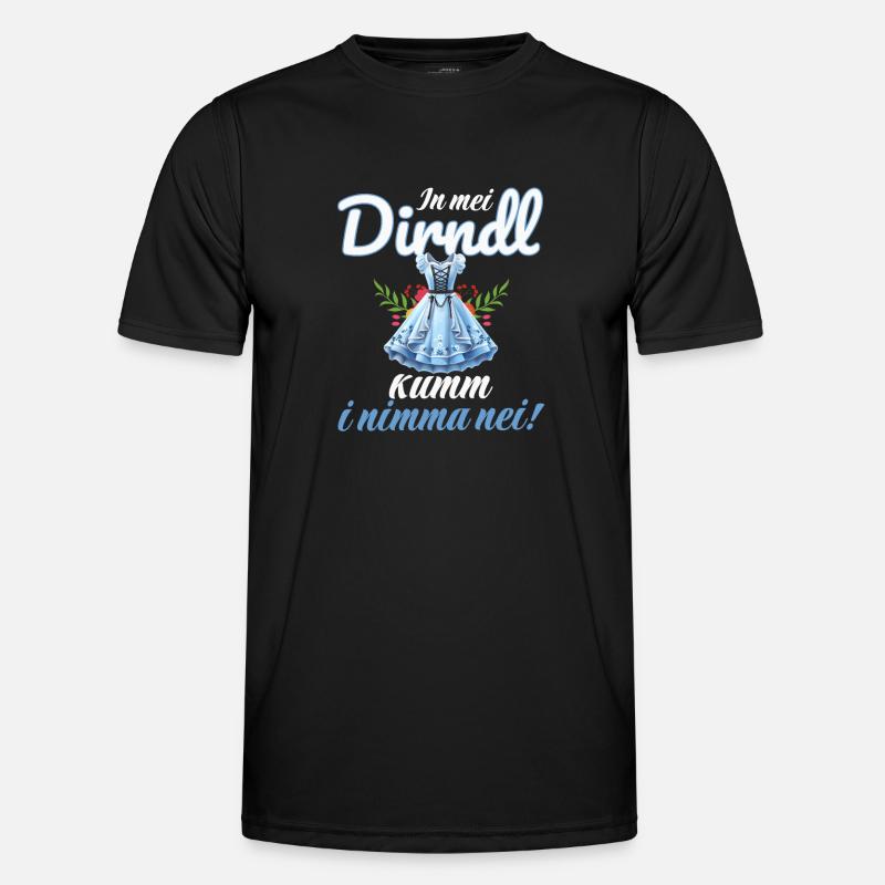 Damen | In Mei Dirndl Kumm I Nimma Nei Männer Funktions-T-Shirt