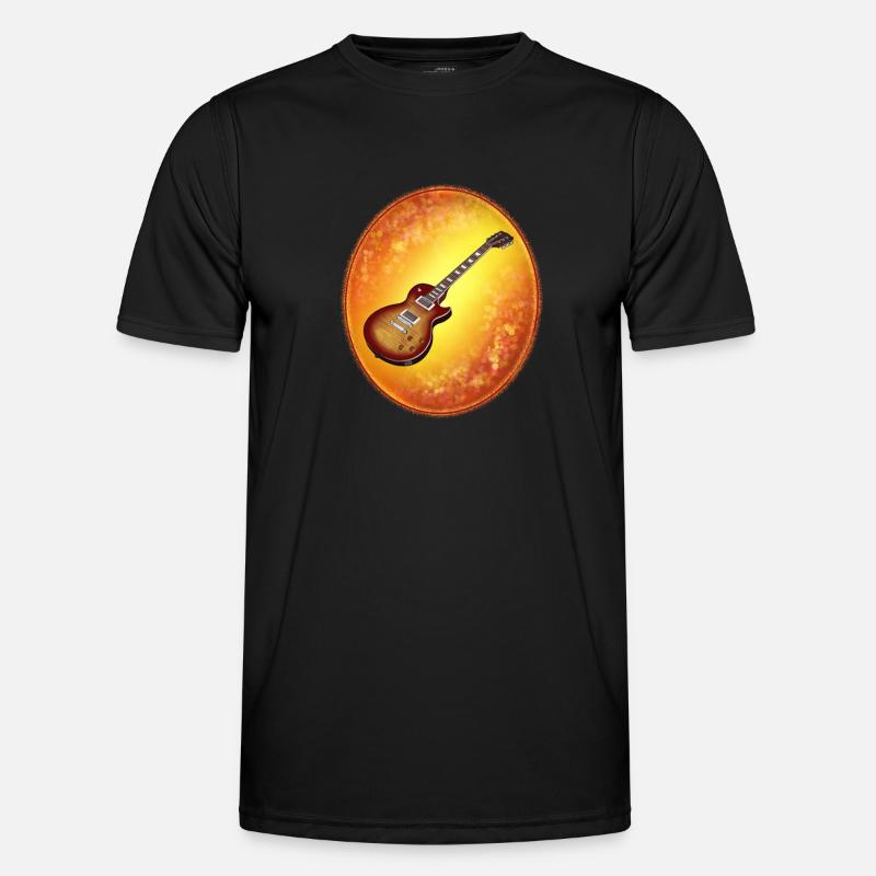 Guitare E T-shirt sport Homme