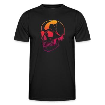 Fallschirmspringen Skydiving Base Jumping sport - Männer Funktions-T-Shirt - Schwarz - Vorne - AI Model Male 178 dark (178cm)