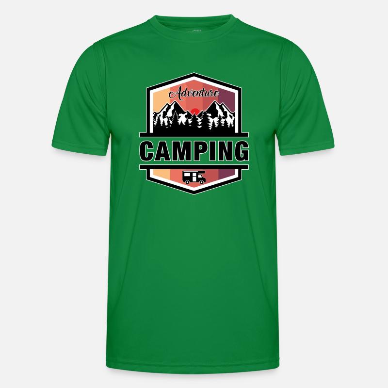 Camping Men's Functional T-Shirt