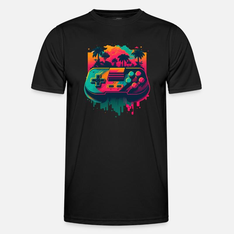 Retro Console Men's Functional T-Shirt