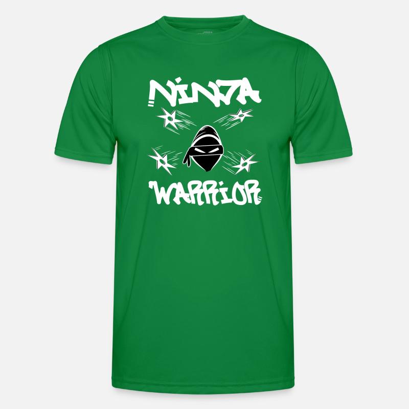 Ninja Warrior Männer Funktions-T-Shirt