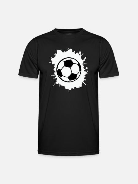 Soccer blobs - Men's Functional T-Shirt - black