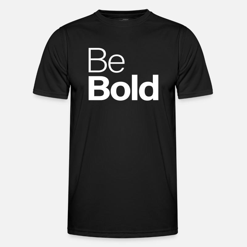 Be Bold - Men's Functional T-Shirt - black