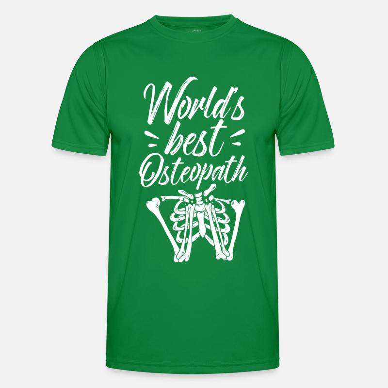 Weltbester Osteopath Osteopathie Osteopathin Beruf Männer Funktions-T-Shirt