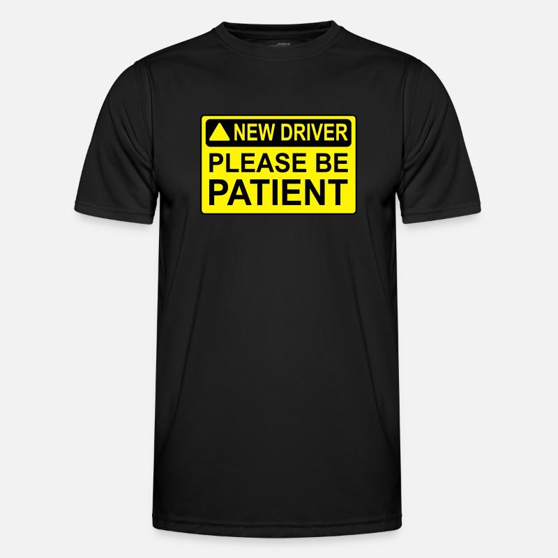 NEWDRIVER2 - Männer Funktions-T-Shirt - Schwarz