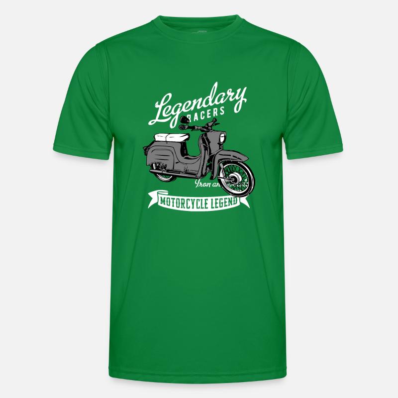Simson Schwalbe Moped DDR Männer Funktions-T-Shirt