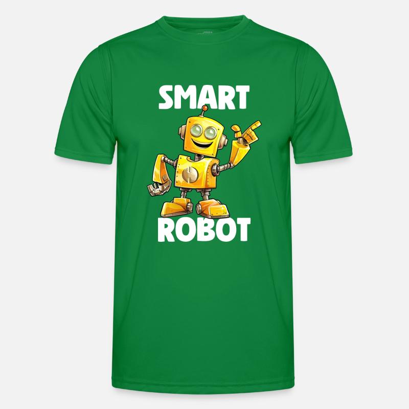 Smart Robot Men's Functional T-Shirt