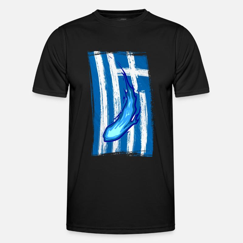 Greece Magic Drapeau Grec T-shirt sport Homme