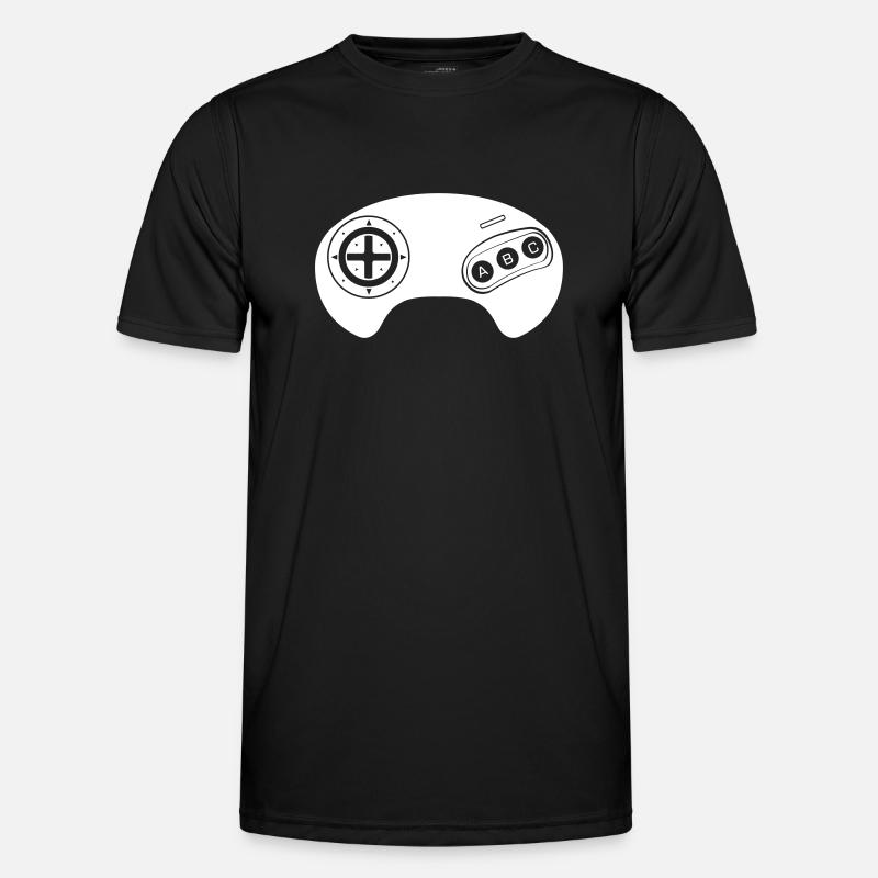 Mega Retro Controller Männer Funktions-T-Shirt