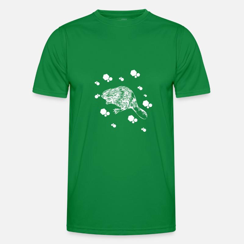 Marten - Ermine - Weasel Men's Functional T-Shirt