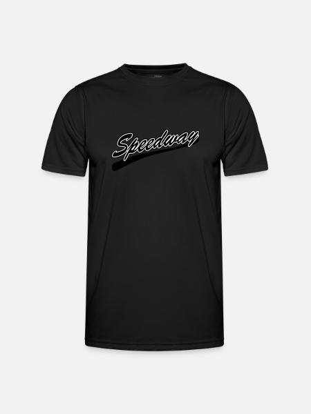 Speedway - Männer Funktions-T-Shirt - Schwarz