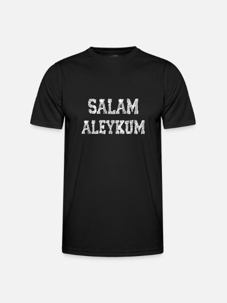 Salam Aleykun - Men's Functional T-Shirt - black