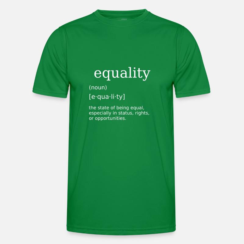 Equality Equality Equal humanity Men's Functional T-Shirt