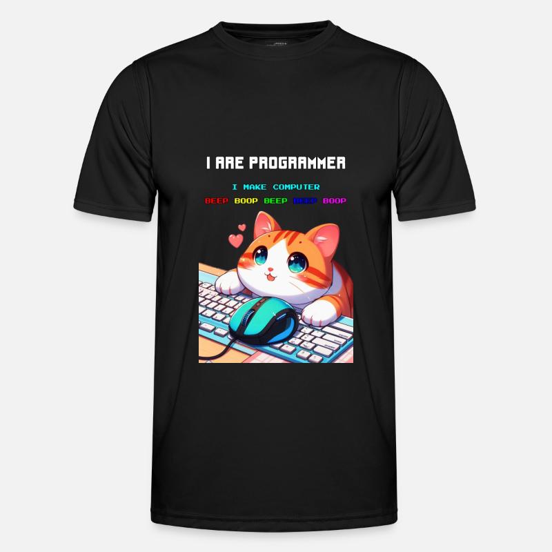 I Are Programmer - Men's Functional T-Shirt - black