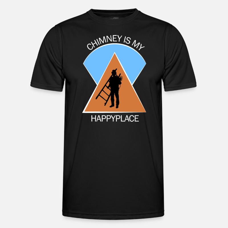 Chimney Sweep Chimney Sweep - Men's Functional T-Shirt - black