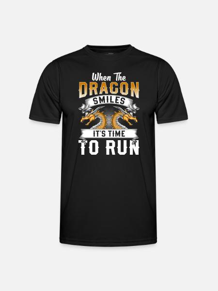Kite Flying China - Men's Functional T-Shirt - black