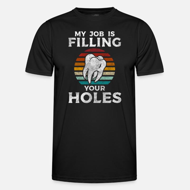 Dentist Specialty Important - Men's Functional T-Shirt - black