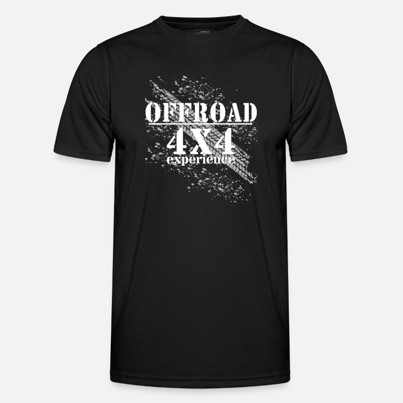 Offroad 4X4 experience Männer Funktions-T-Shirt