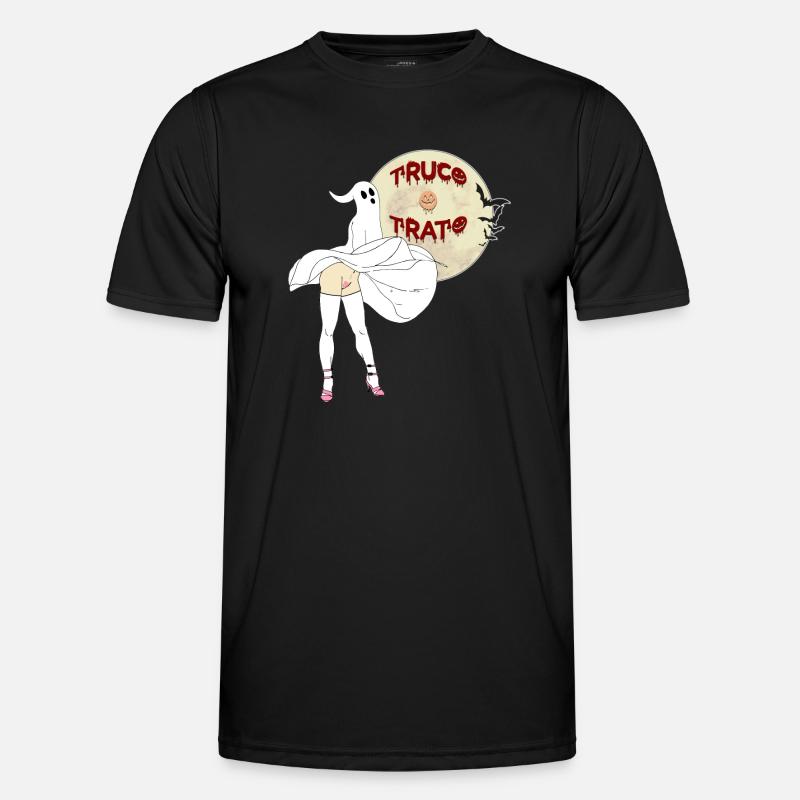 Süßes oder Saures - Männer Funktions-T-Shirt - Schwarz