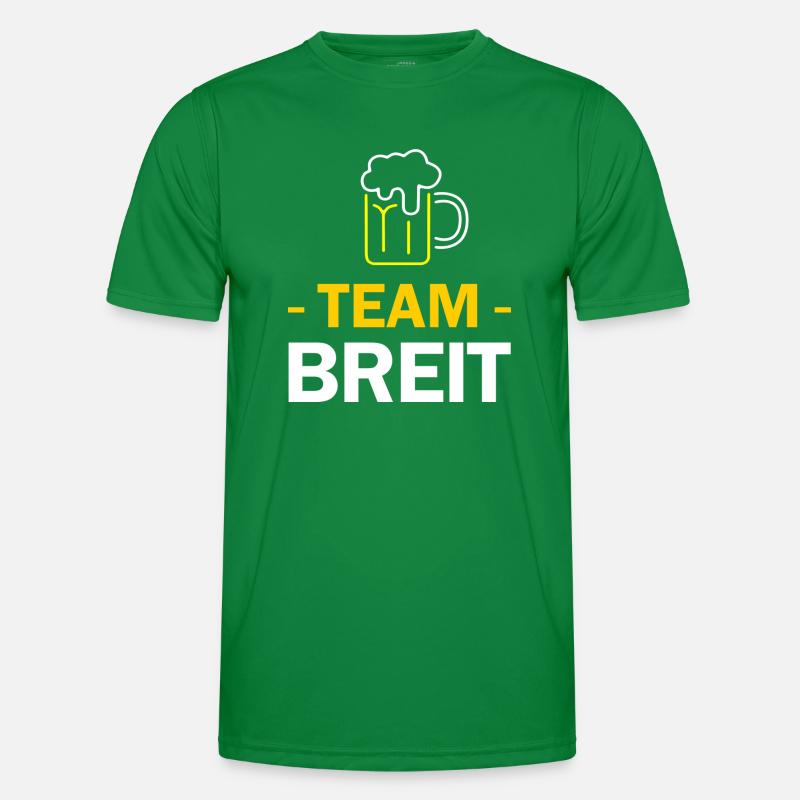 Team Breit Männer Funktions-T-Shirt