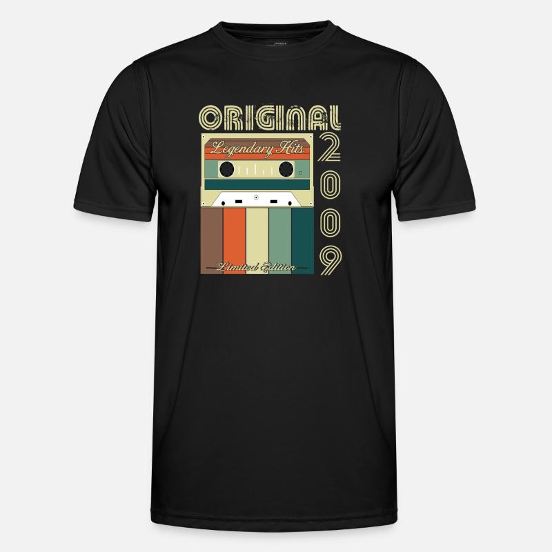 Legendäres Jubiläum 2009 - Männer Funktions-T-Shirt - Schwarz