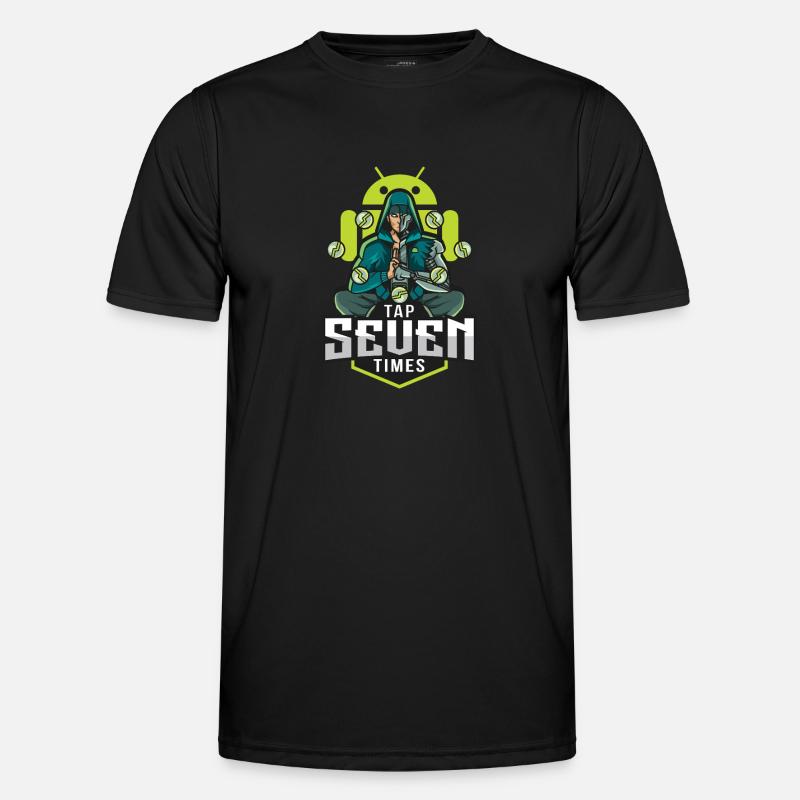 Android-Entwicklermodus Männer Funktions-T-Shirt