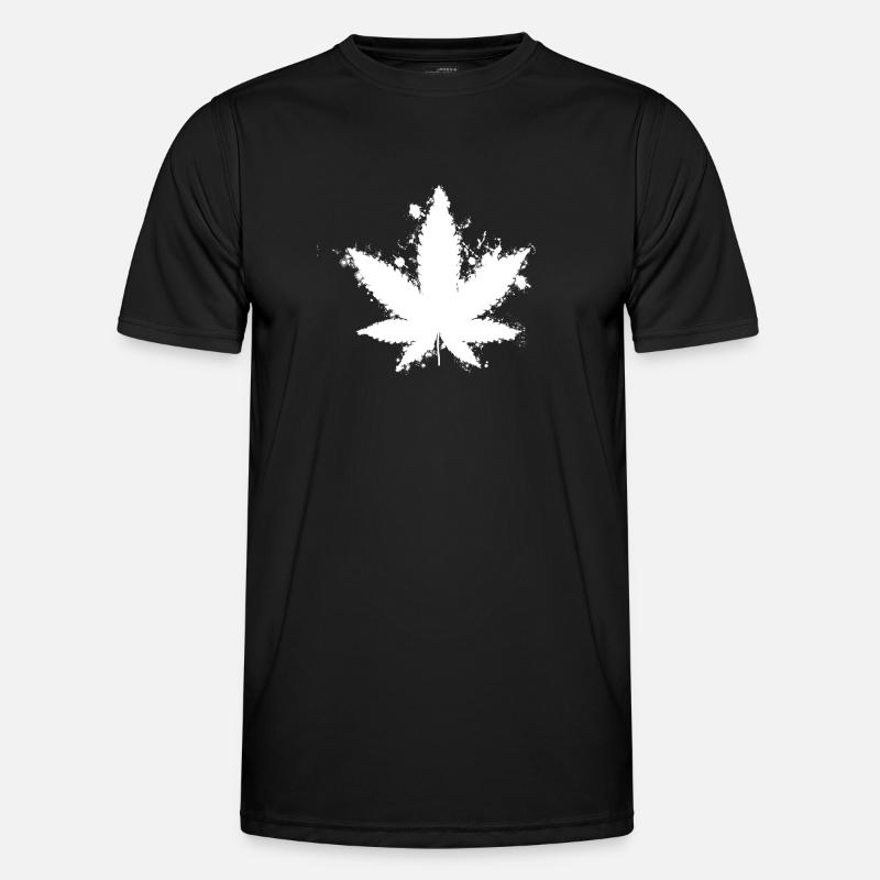 Weed - Gift Idea - Men's Functional T-Shirt - black