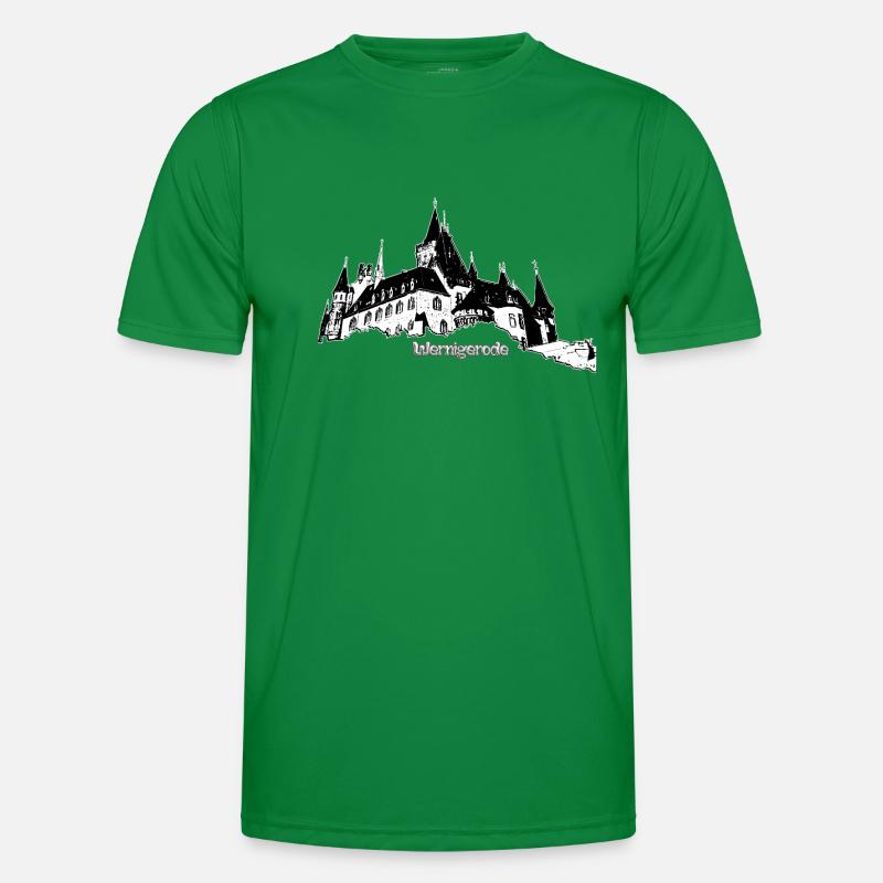 Schloss Wernigerode Männer Funktions-T-Shirt