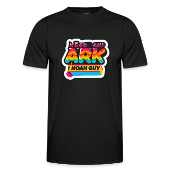 Need An Ark I Noah Guy 8 - Männer Funktions-T-Shirt - Schwarz - Vorne - AI Model Male 178 dark (178cm)