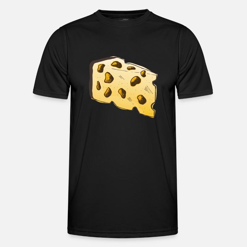 Cheese - Men's Functional T-Shirt - black
