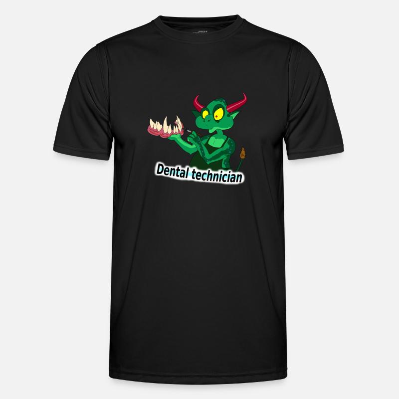 dental technician - Men's Functional T-Shirt - black