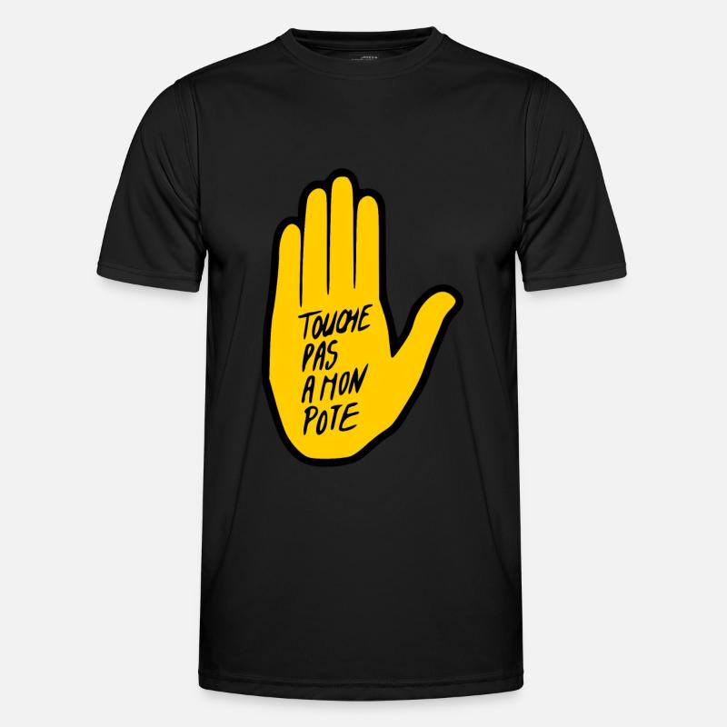 touche pas a mon pote T-shirt sport Homme