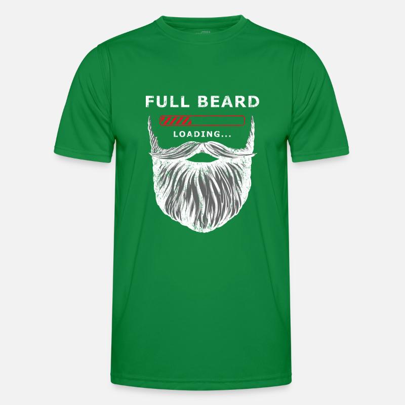 Full beard loading Männer Funktions-T-Shirt