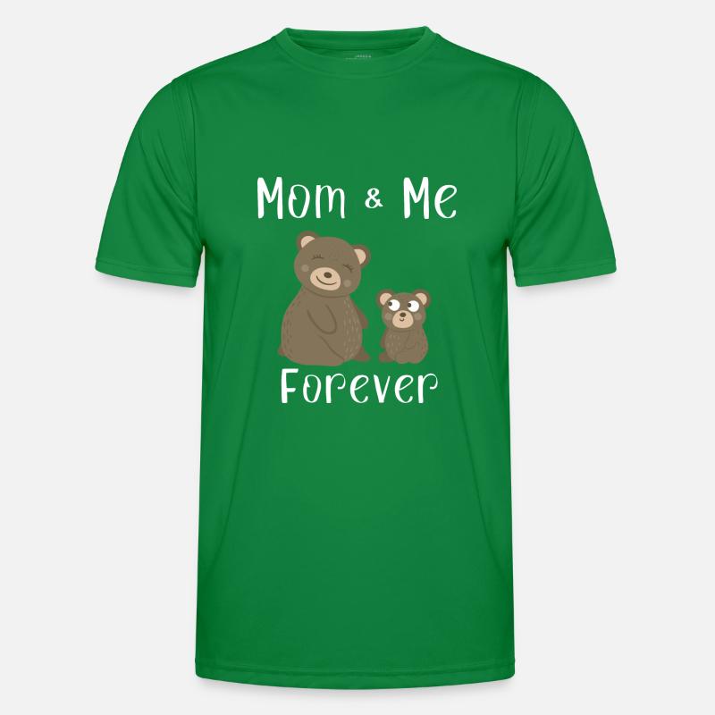 Bären Mom & Me Mutterlieben Mutter Liebe Baby Männer Funktions-T-Shirt