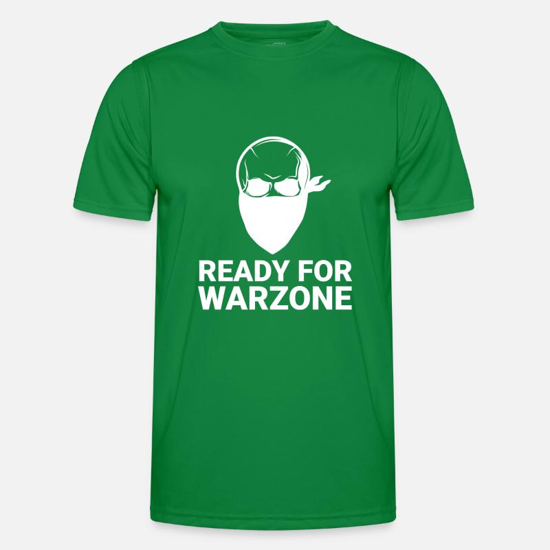 READY FOR WARZONE COD GAMING T-shirt sport Homme