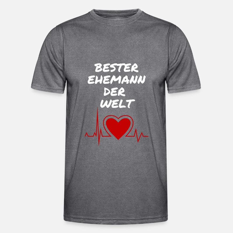 Bester Ehemann der Welt Männer Funktions-T-Shirt