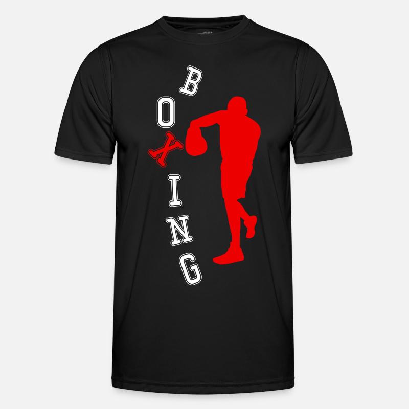 Boxing Boxer Danger - Men's Functional T-Shirt - black