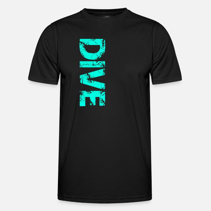 dive - Men's Functional T-Shirt - black