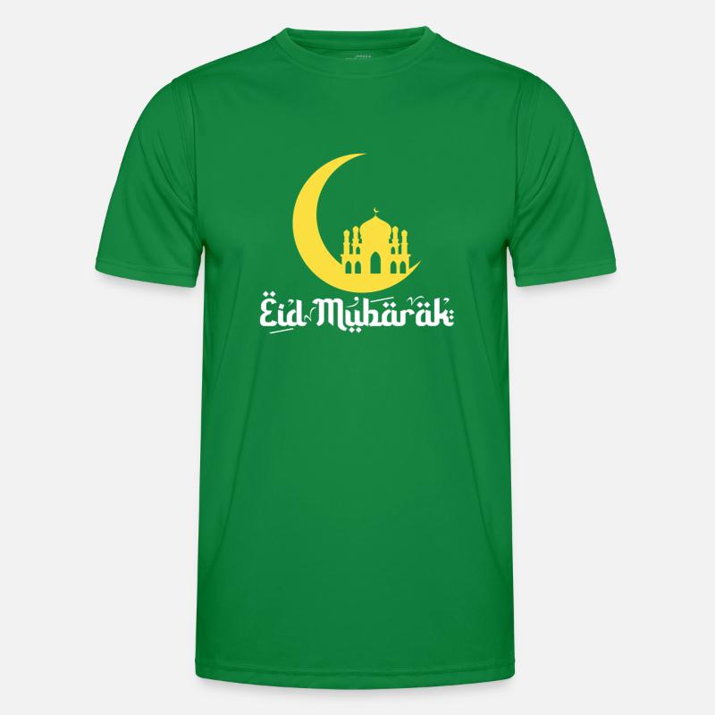 Eid Mubarak Men's Functional T-Shirt