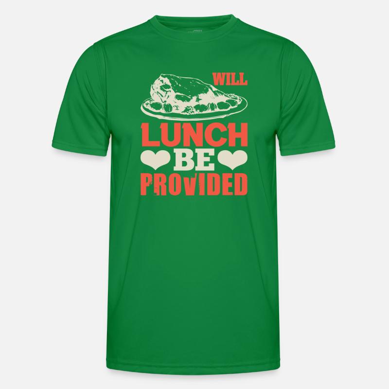WIRD DAS MITTAGESSEN LUSTIG SEIN Männer Funktions-T-Shirt